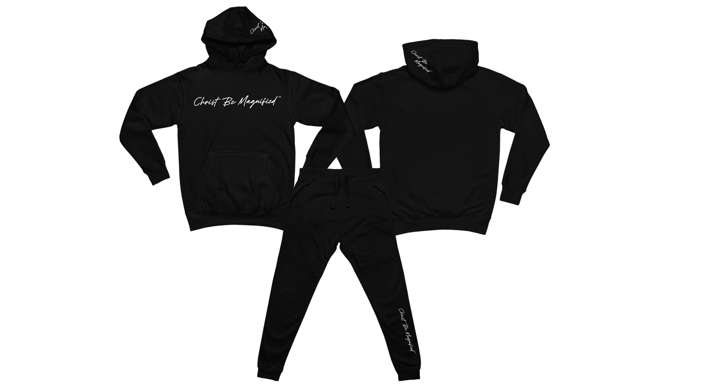 Christ Be Magnified Signature Collection Hoodie & Jogger Set